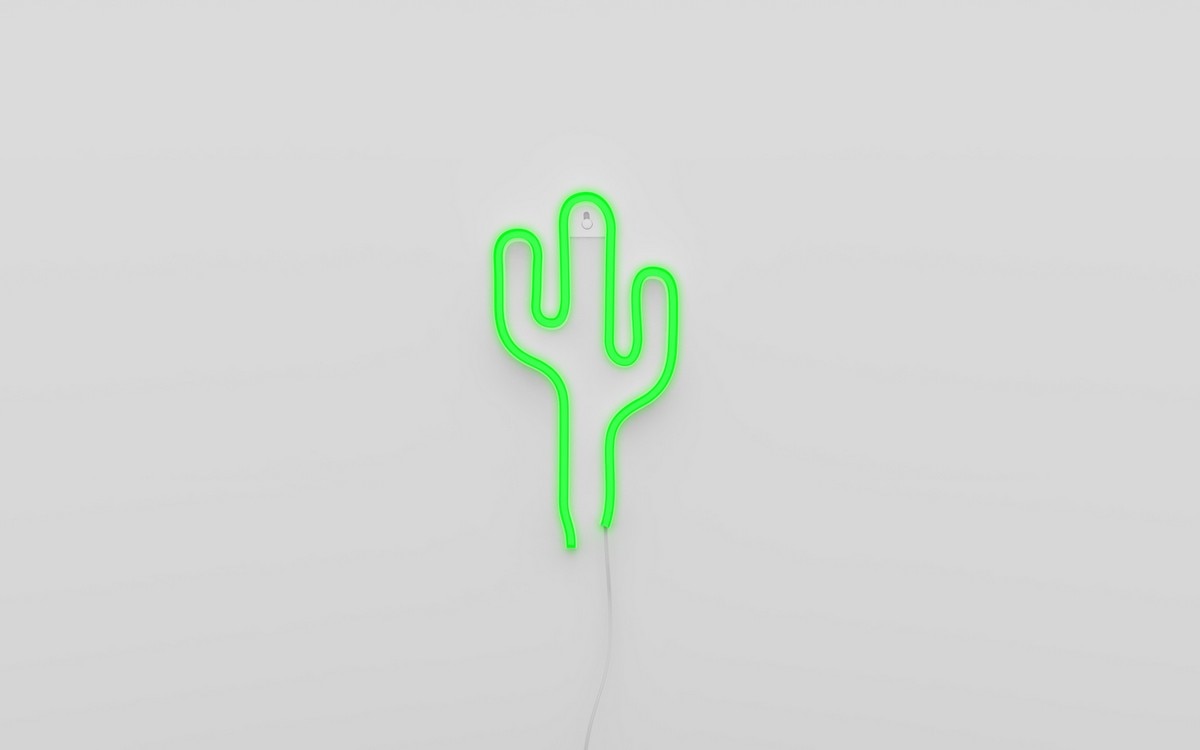 Imagem 0 de Lâmpada Neon LED Lamp Cactus