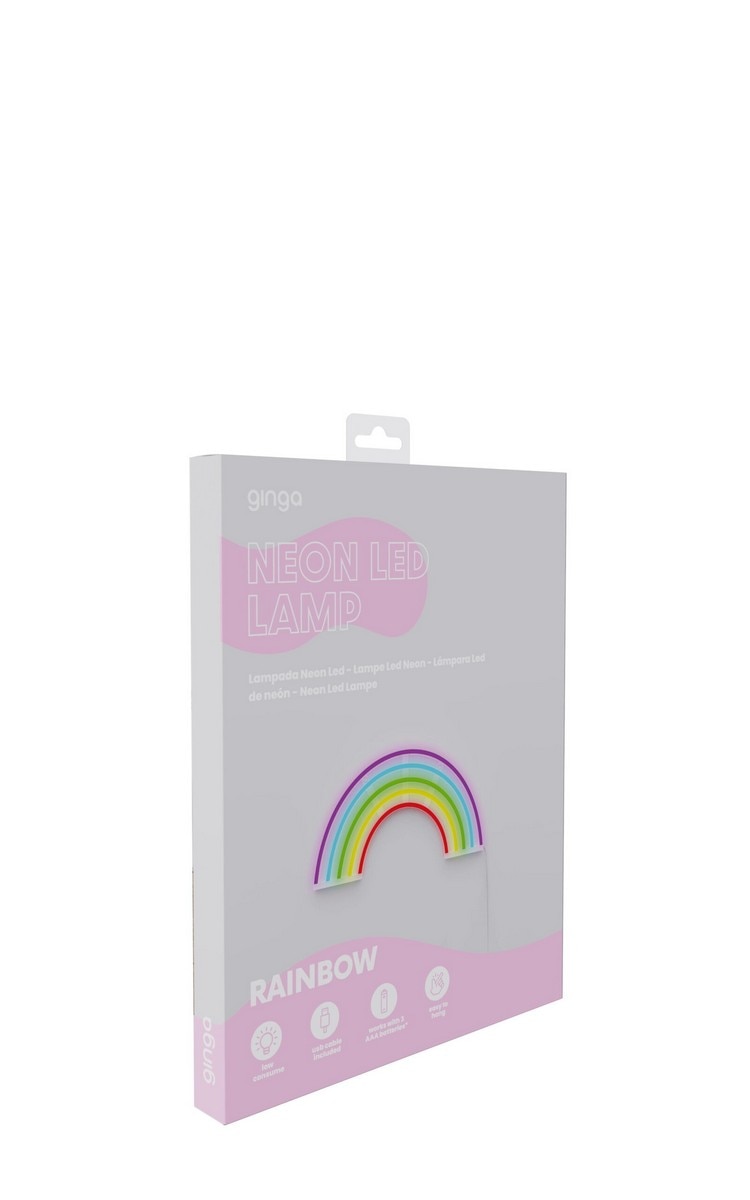 Lâmpada Neon LED Lamp Rainbow 3