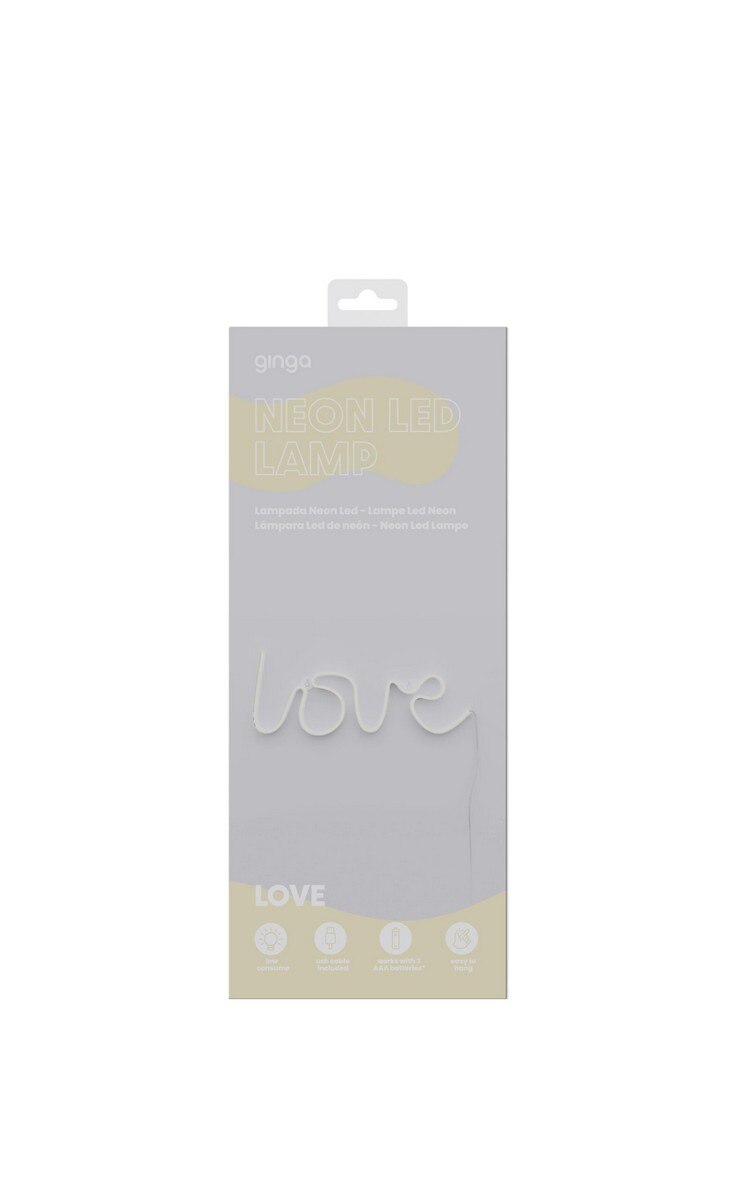 Lâmpada Neon LED Lamp Love 2