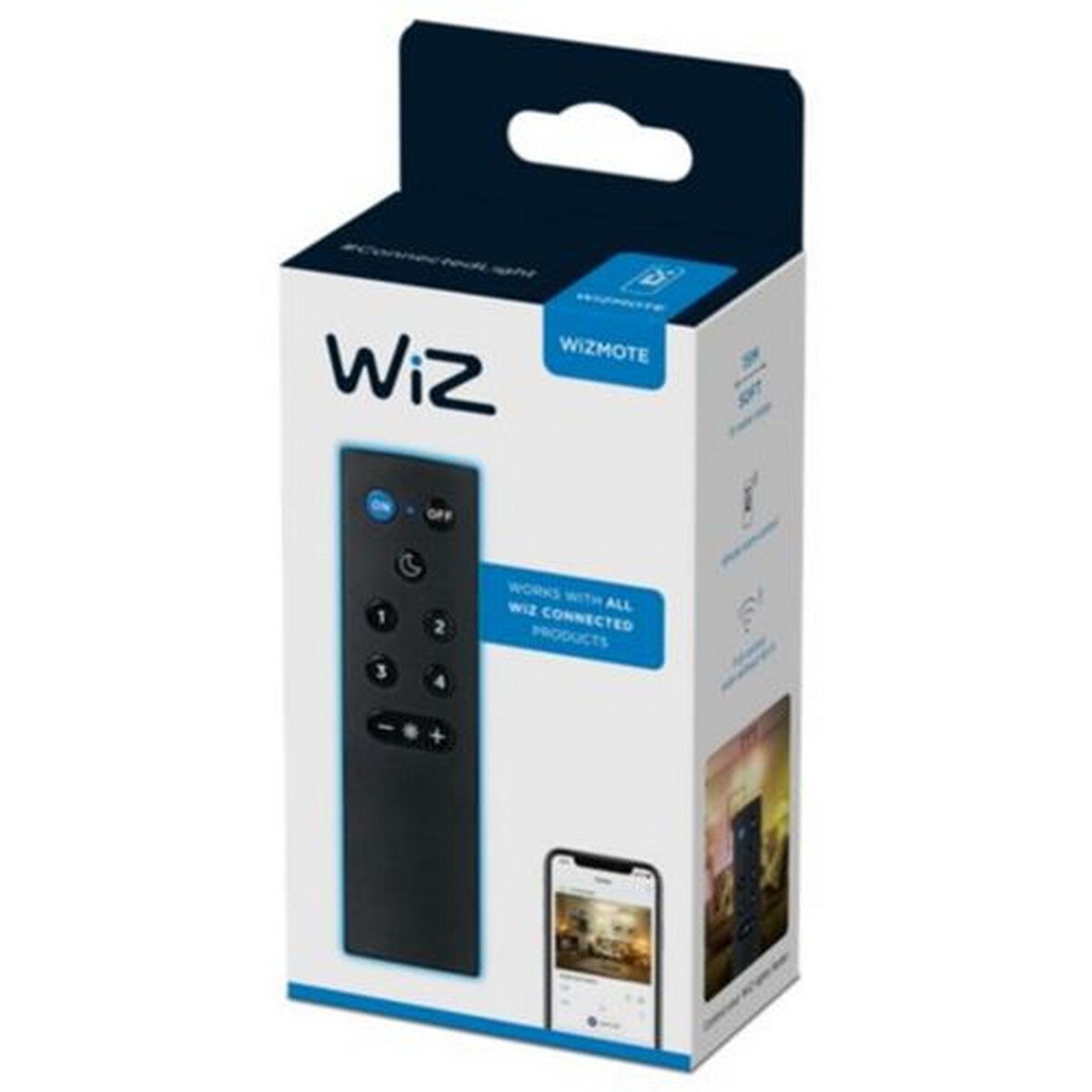 Regulador Inteligente de Luz WiZ Sem Fios - Preto 4
