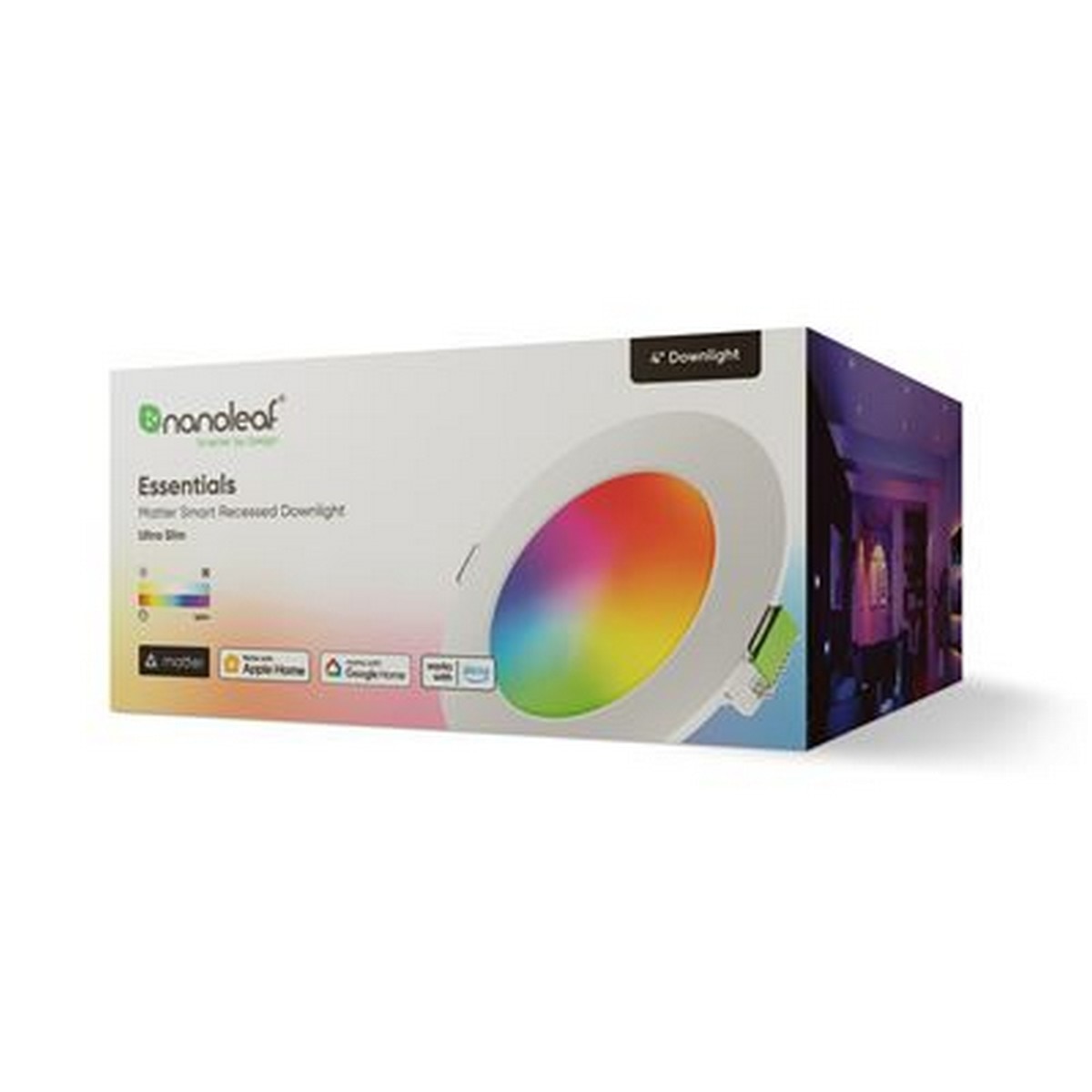 Foco Embutir Nanoleaf Essentials Downlight 3" Matter 3
