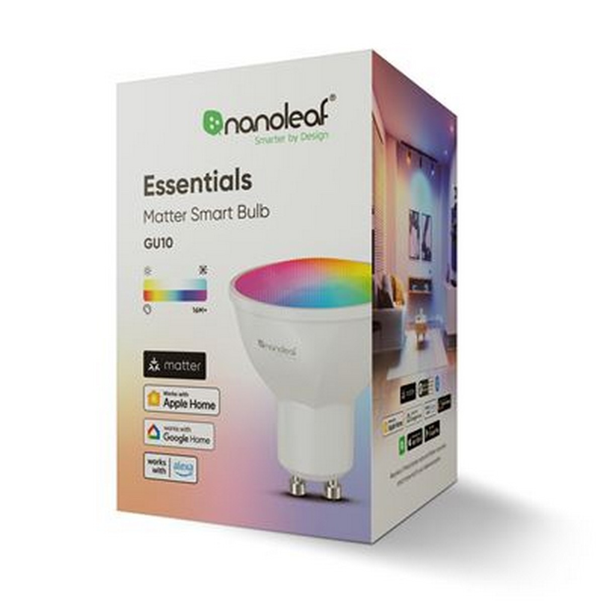 Lâmpada Nanoleaf Essentials Smart Bulb GU10 Matter 2