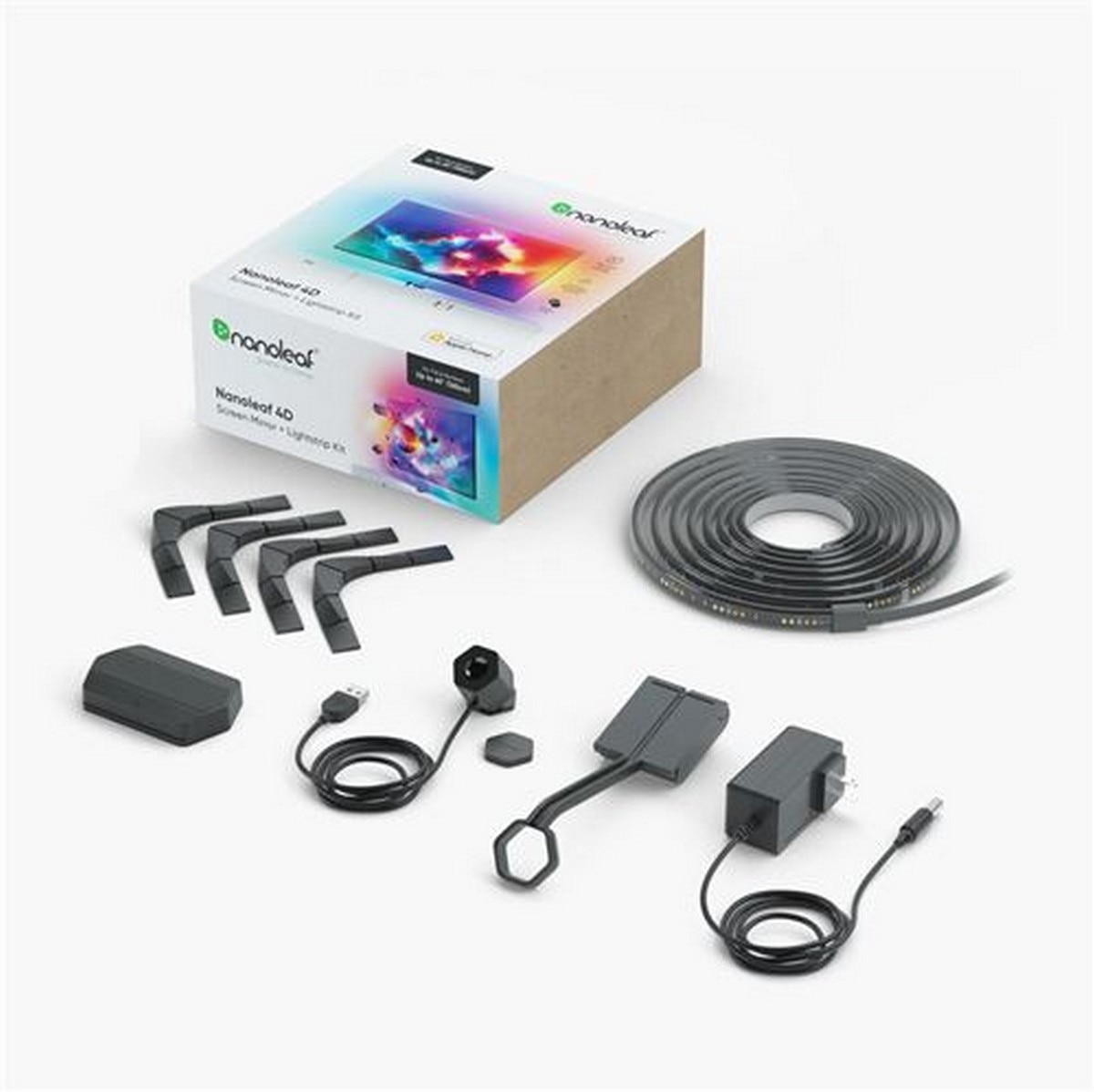 Câmara Nanoleaf 4D Screen Mirror + Fita LED 4m 1