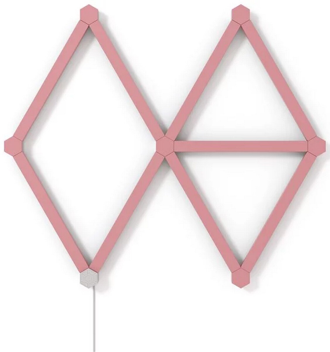 Acessório de Iluminação Nanoleaf Lines Skin 60º Hexagon (9 Uni.) - Rosa 3