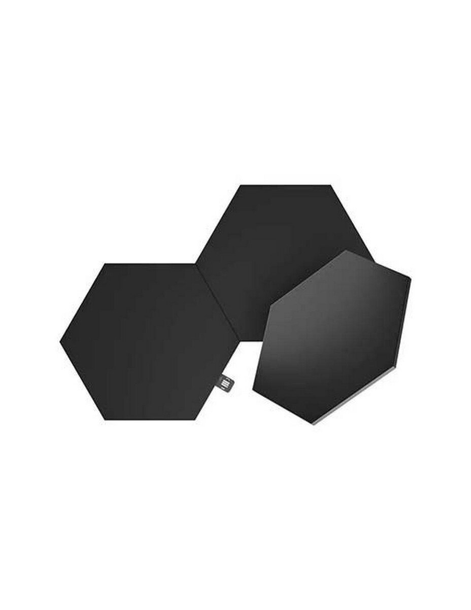 Nanoleaf Hexagons Shapes Kit Expansão (3 Uni.) - Preto 3