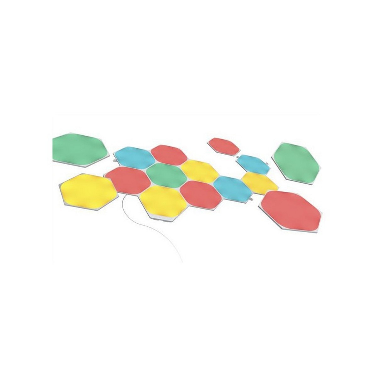 Painéis de Luz Nanoleaf Shapes Hexagons Starter - 15 Unidades 2