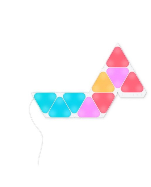 Painéis Luz Nanoleaf Shapes Mini Triangles Starter Kit (9 Uni.) 1