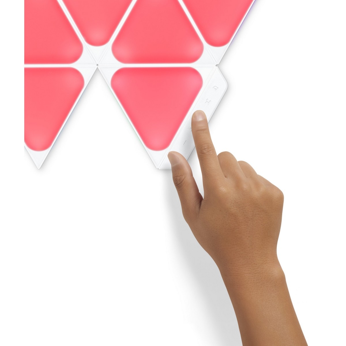Painéis Luz Nanoleaf Shapes Mini Triangles Starter Kit (9 Uni.) 3