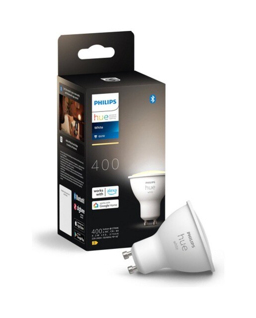 Imagem 0 de Lâmpada Inteligente LED Philips Hue 4.2W GU10 1P EU