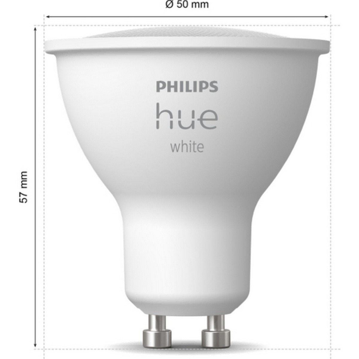 Lâmpada Inteligente LED Philips Hue 4.2W GU10 1P EU 2