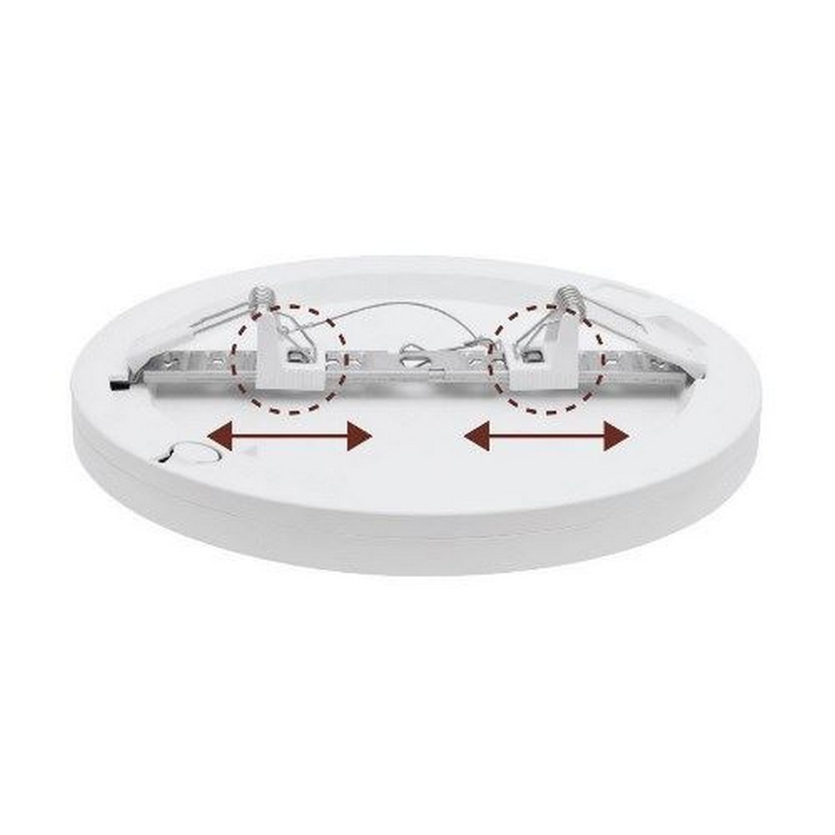Lâmpada de Teto Muvit Embutida WIFI Branco 30W 4