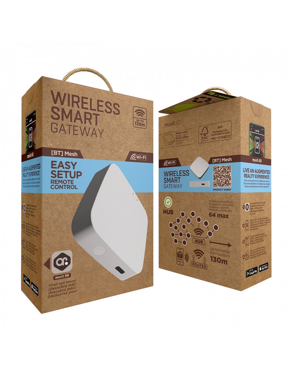 Gateway Inteligente Muvit Bluetooth Mesh 8