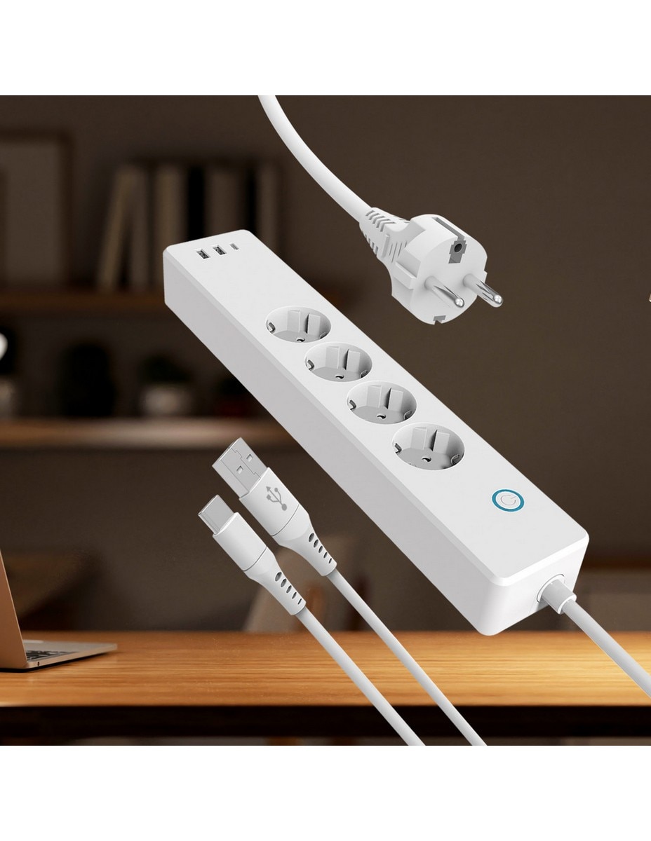 Bloco de 4 tomadas WIFI Muvit (Compatível Muvit IO Home App) 2