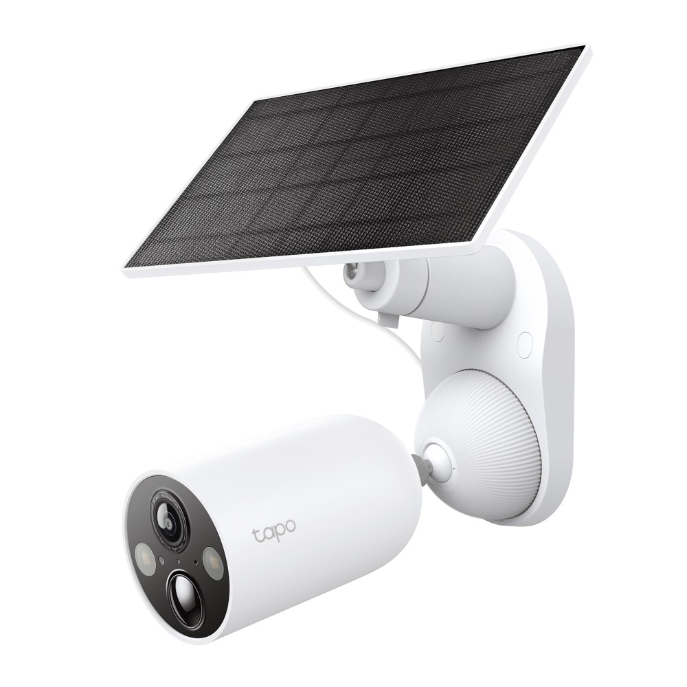 Câmara de Segurança Inteligente Tapo Wi-Fi Interior/Exterior + Painel Solar 1
