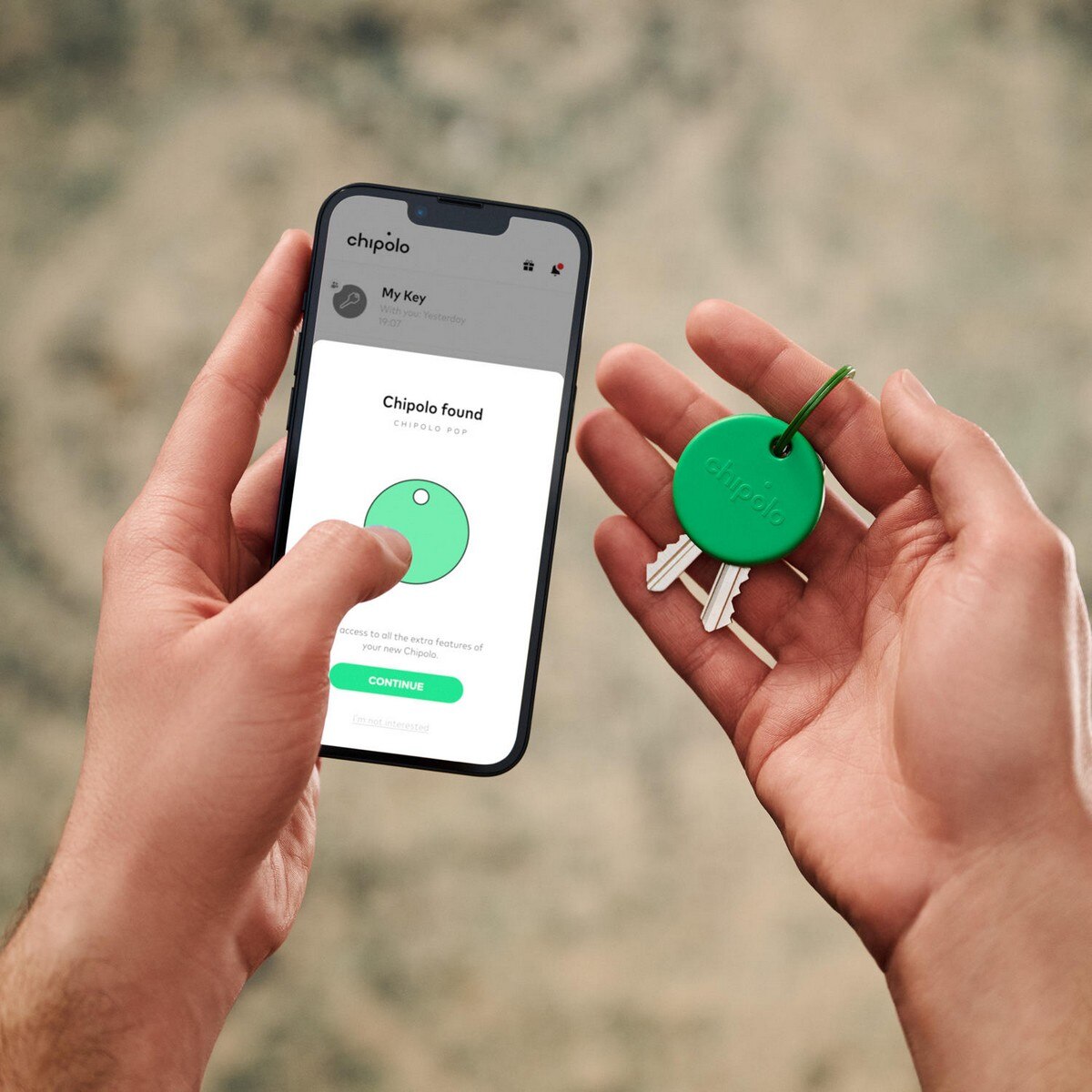Sensor de Proximidade Chipolo POP - Verde Verde-3