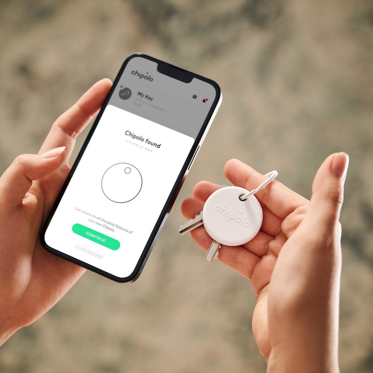 Sensor de Proximidade Chipolo POP - Branco Branco-3