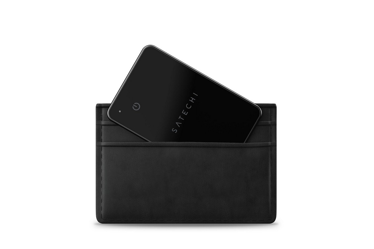 Sensor de Proximidade Satechi FindAll Card - Preto Preto-2