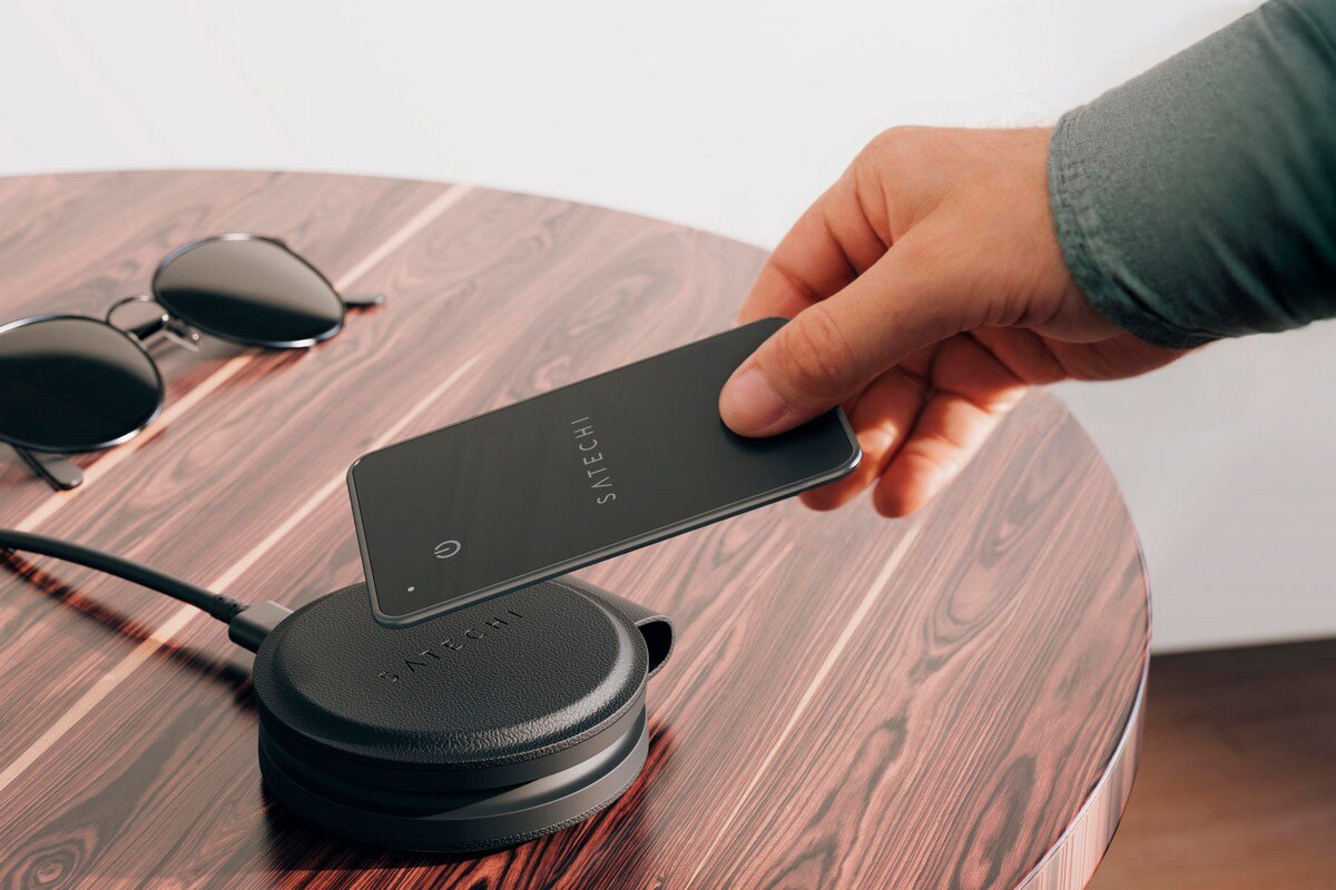 Sensor de Proximidade Satechi FindAll Card - Preto Preto-7