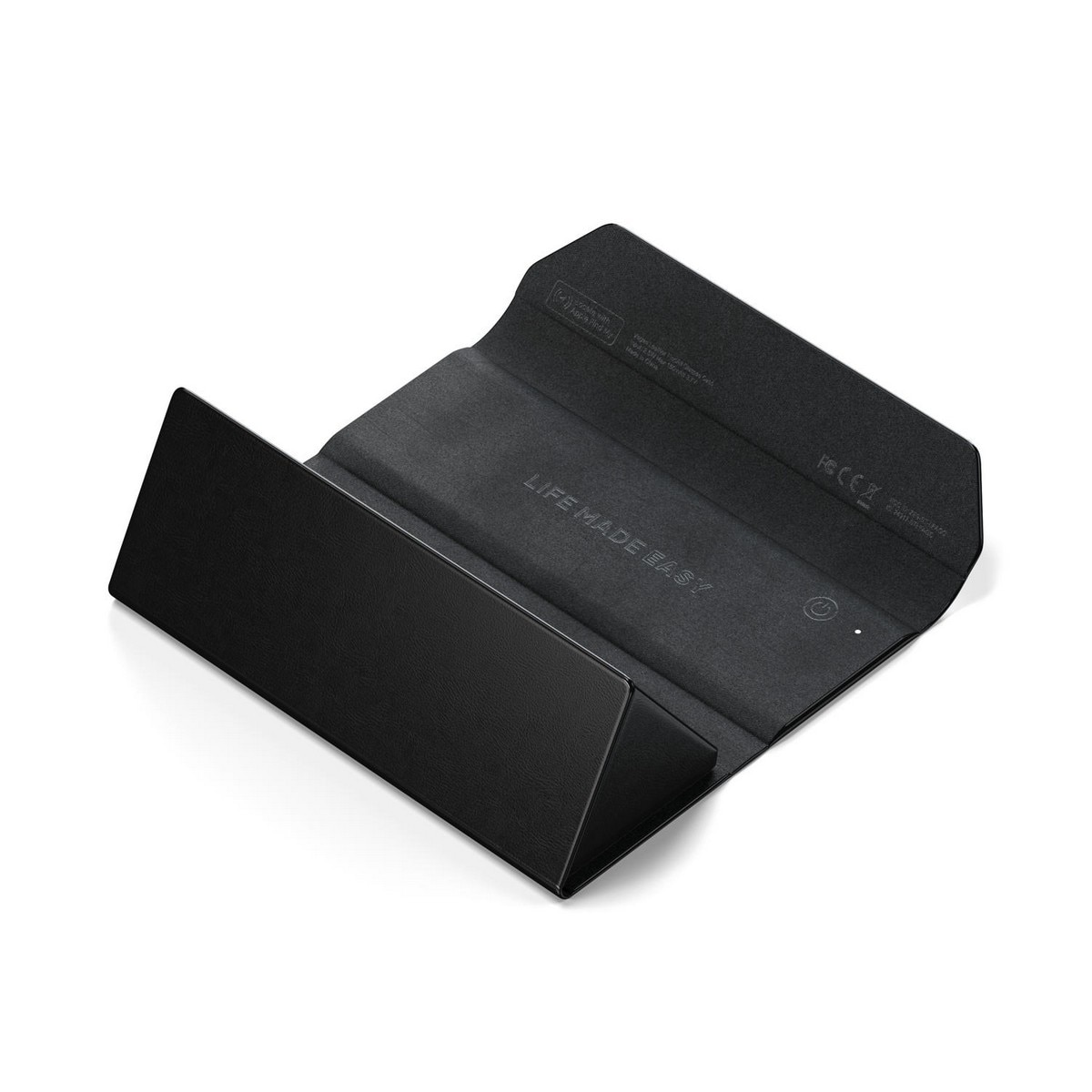 Caixa de Óculos com Localizador Satechi FindAll Glasses Case - Preto Preto-5