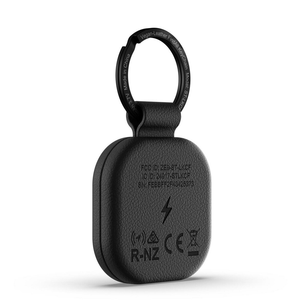 Porta-Chaves com Localizador Satechi FindAll Keychain - Preto Preto-2