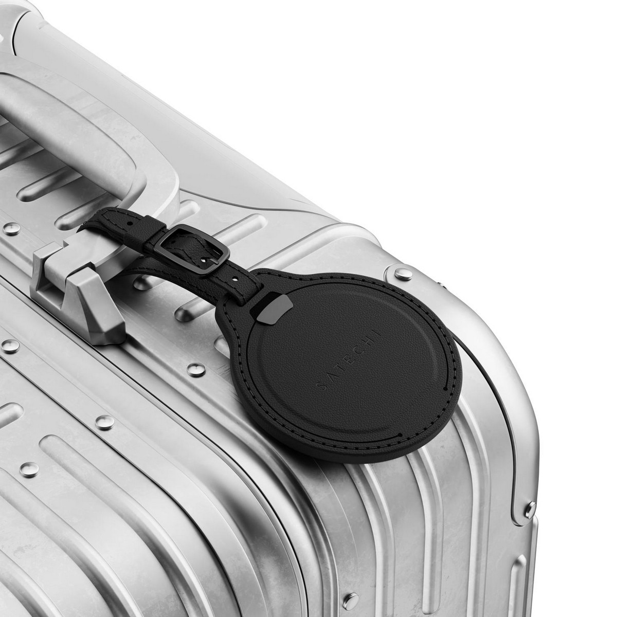 Etiqueta de Bagagem com Localizador Satechi FindAll Luggage Tag - Preto Preto-2