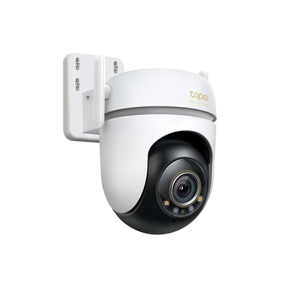 Câmara de Vigilância TP-Link TC43 Wi-Fi de 360 Graus para Exteriores com Visão 3K e Deteção IA Avançada Branco-2
