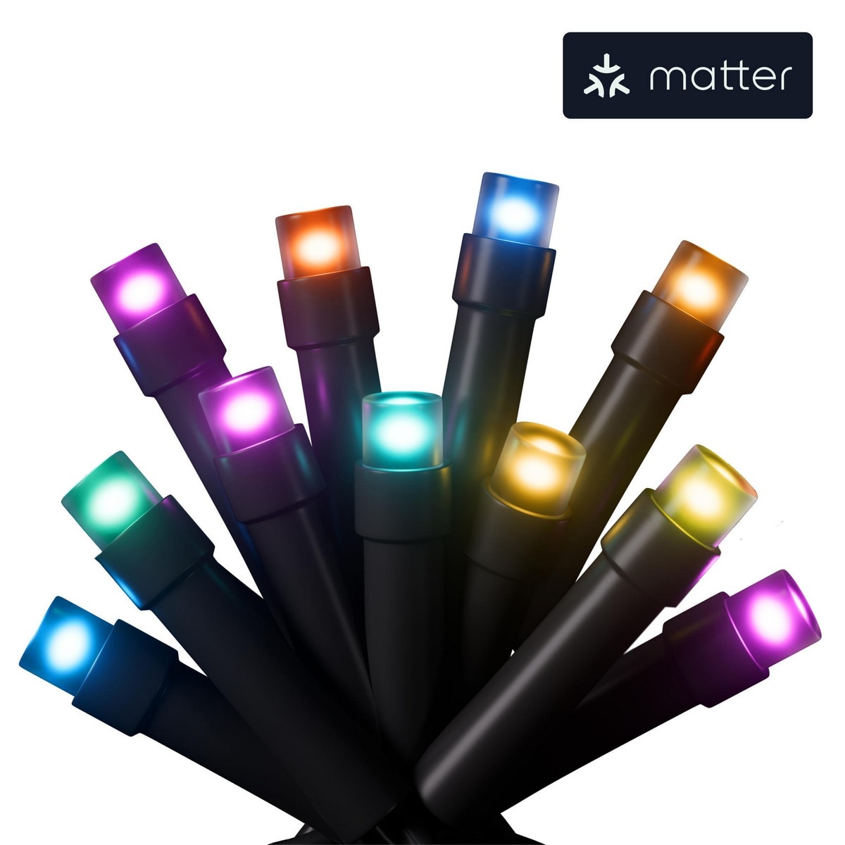 Fita LED Nanoleaf 1D Holiday String Lights Outdoor 24m 2