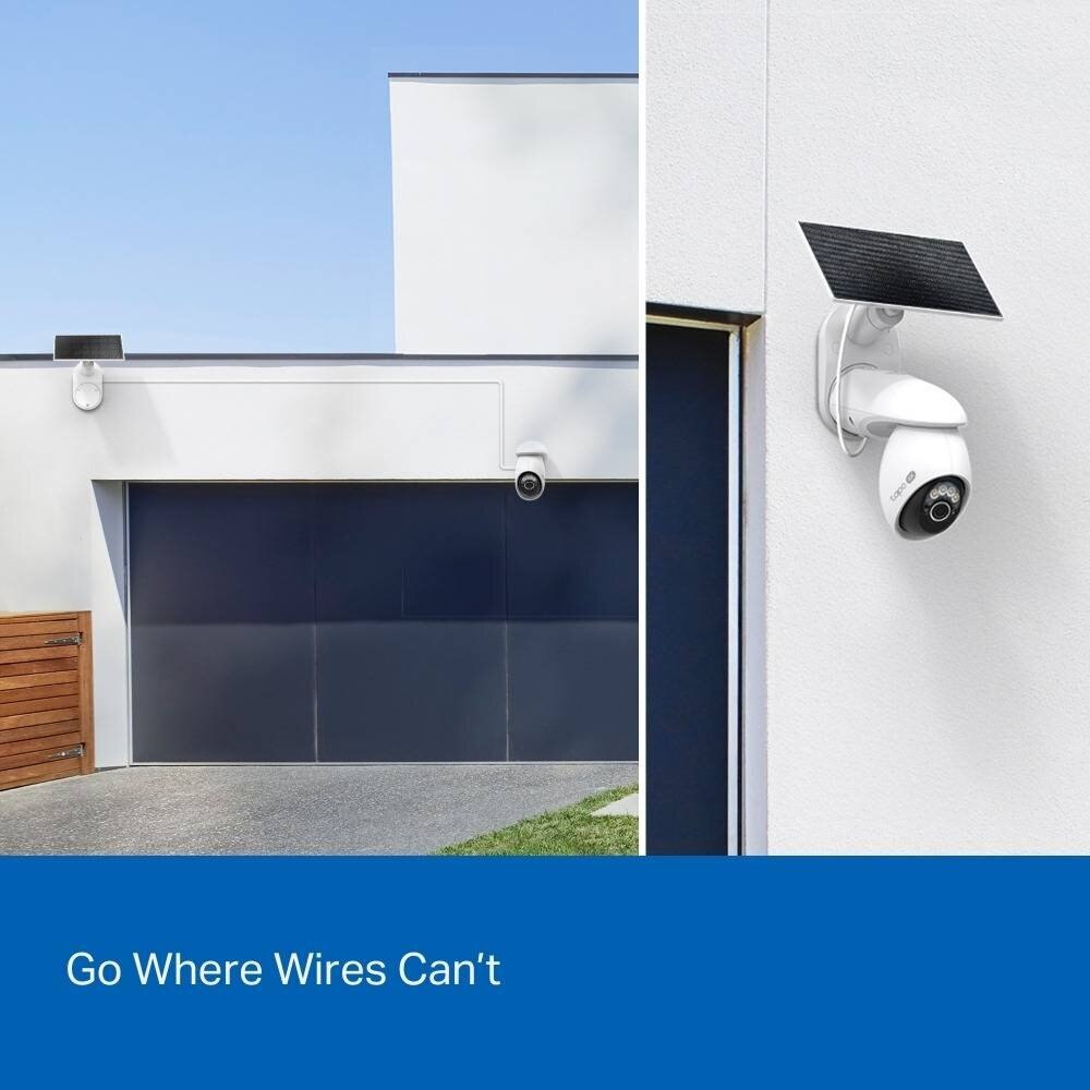 Câmara de Segurança TP-Link Tapo TC92 KIT 4K 8MP Pan/Tilt Outdoor IP65 Security Wi-Fi com Bateria + Painel Solar Tapo A201 3