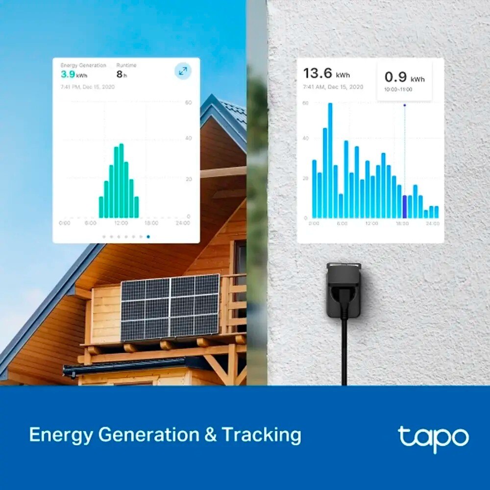 Tomada Inteligente TP-Link Tapo P410M Smart Wi-Fi Outdoor 2