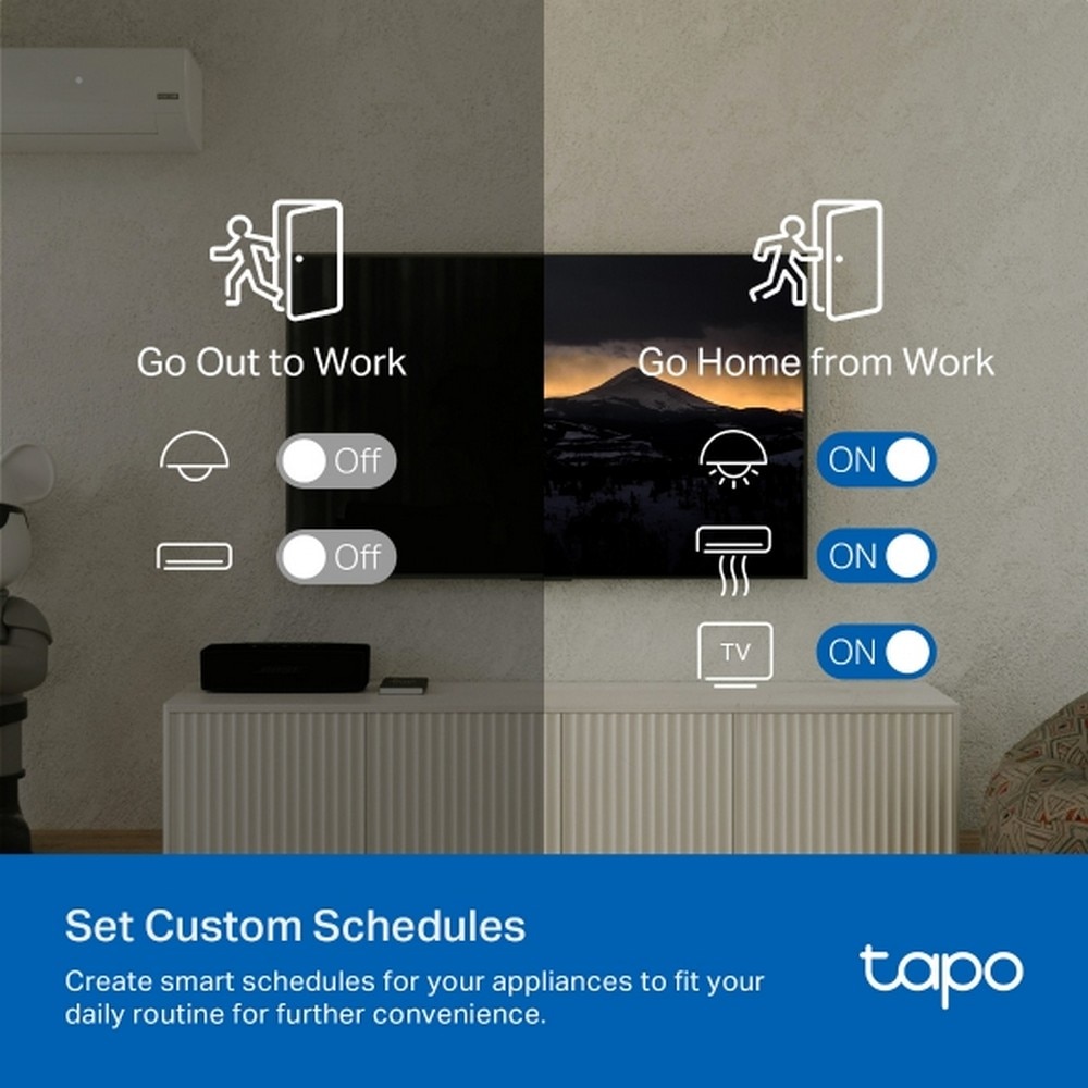 Controlador de Infravermelhos Inteligente Tapo Smart IR & IoT Hub 8
