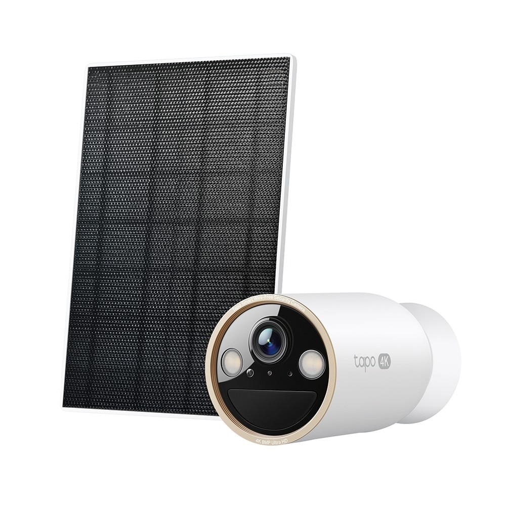 Imagem 0 de Câmara de Vigilância Tapo C460 KIT Wi-Fi 4K 8MP Smart Wire-Free para Exterior com Bateria e Painel Solar