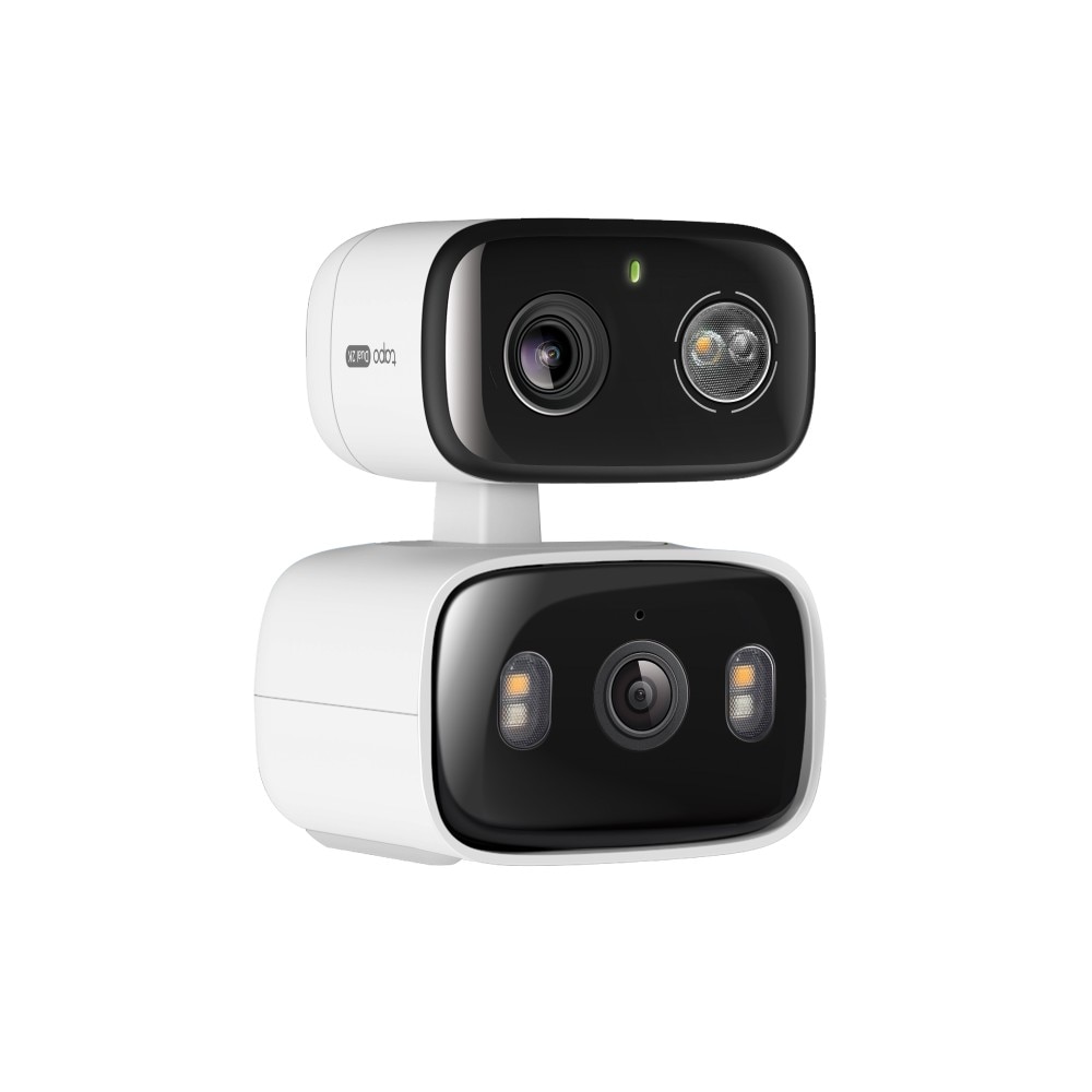 Câmara de Vigilância Tapo C246D 2K & 2K, 360º com Dupla Lente para Interior e Exterior Branco-2