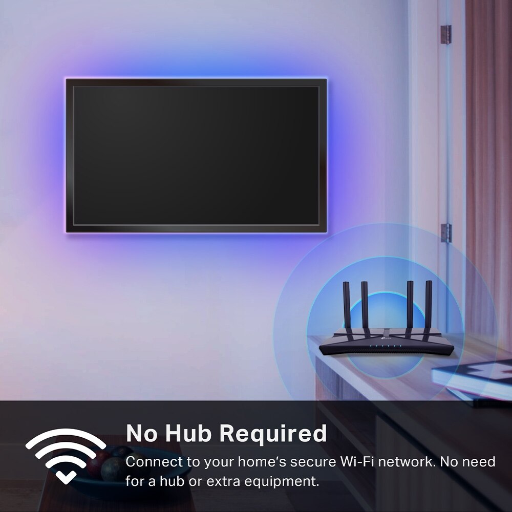 Fita LED TP-Link Tapo TL63-5 Smart Wi-Fi Light Strip Multicolor Intense White Light 5m 5