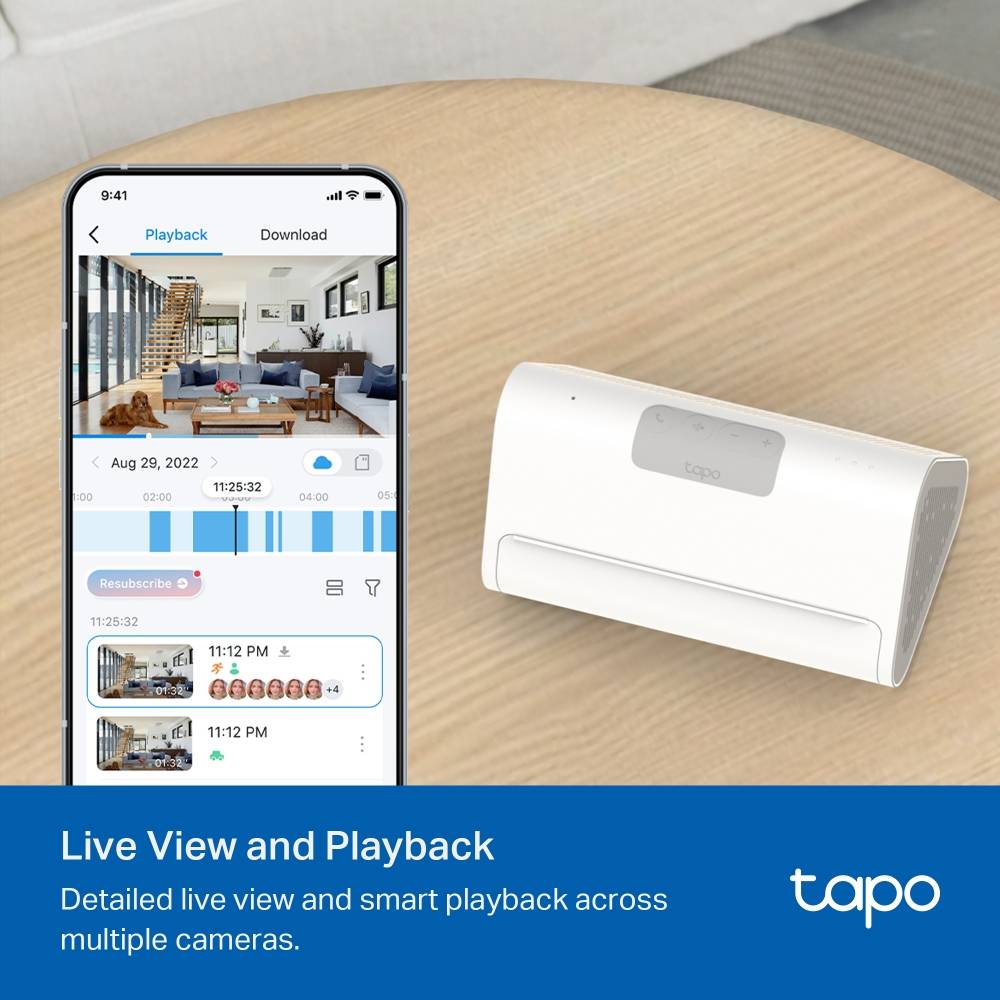 Base All-in-One TP-Link Tapo H500 Smart HomeBase Branco-7