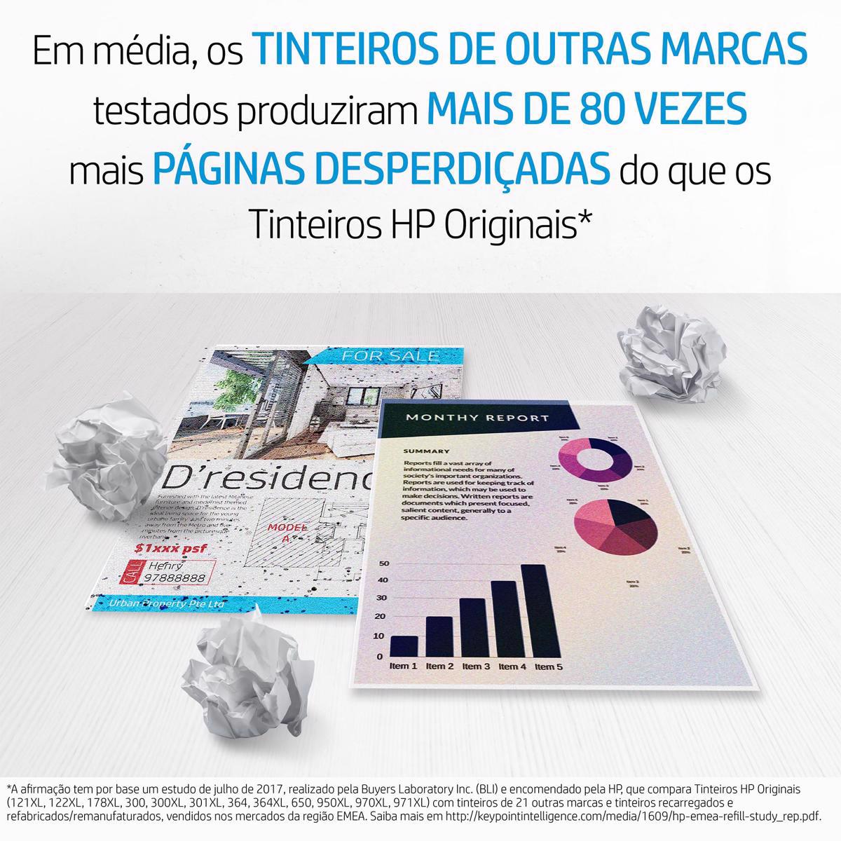 Tinteiro HP Original CC643EE 300 Tricolor 3