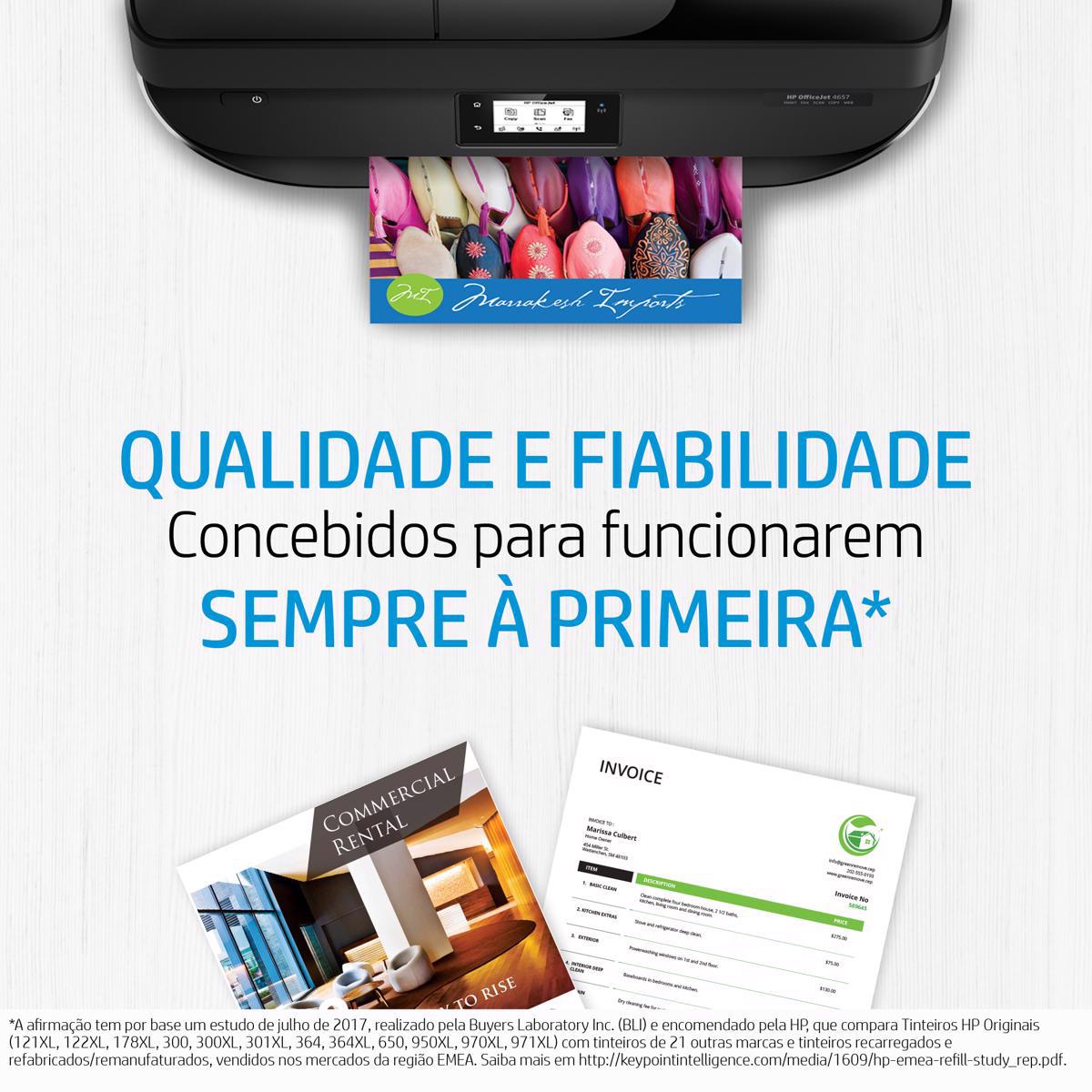 Tinteiro HP Original CC643EE 300 Tricolor 5