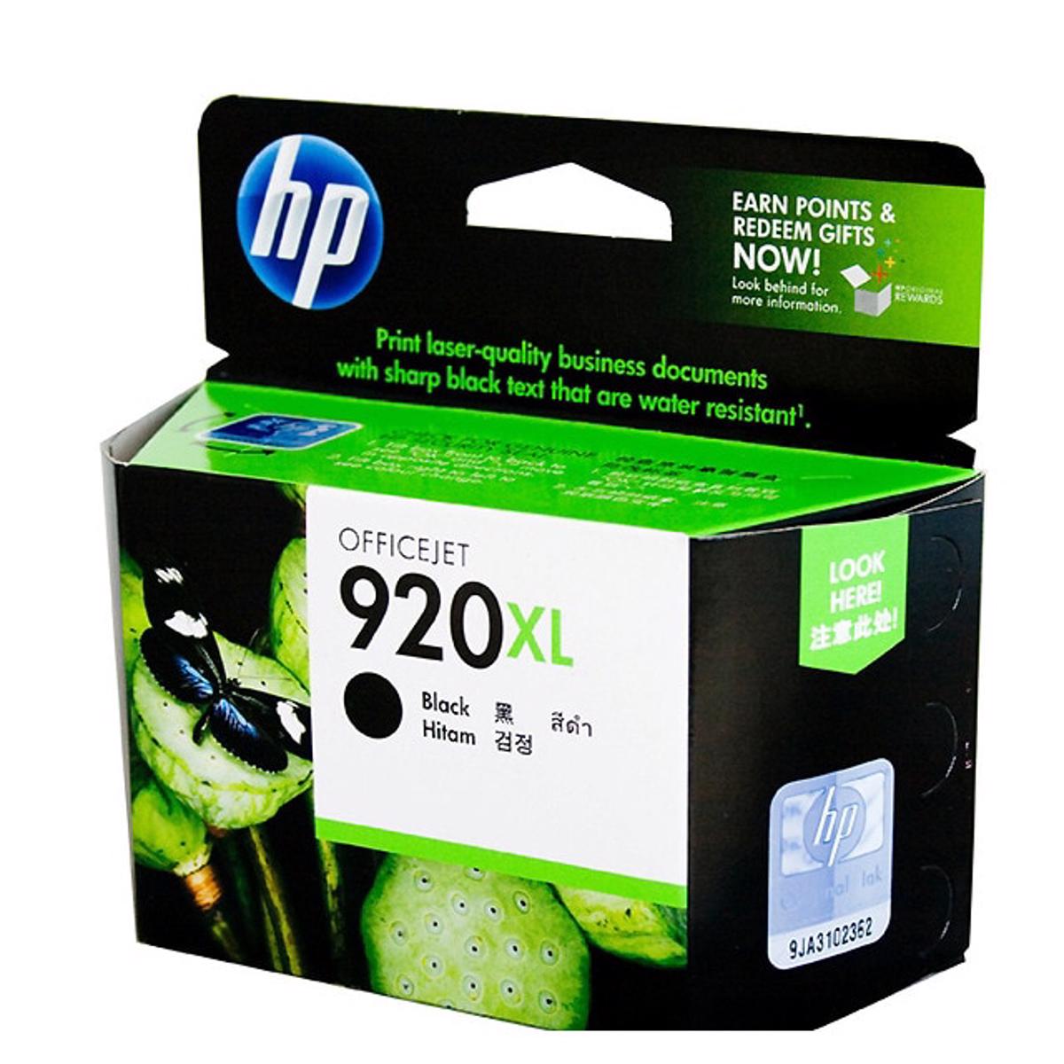 Tinteiro HP Original CD975AE 920 XL Preto, Alto rendimento Preto-1
