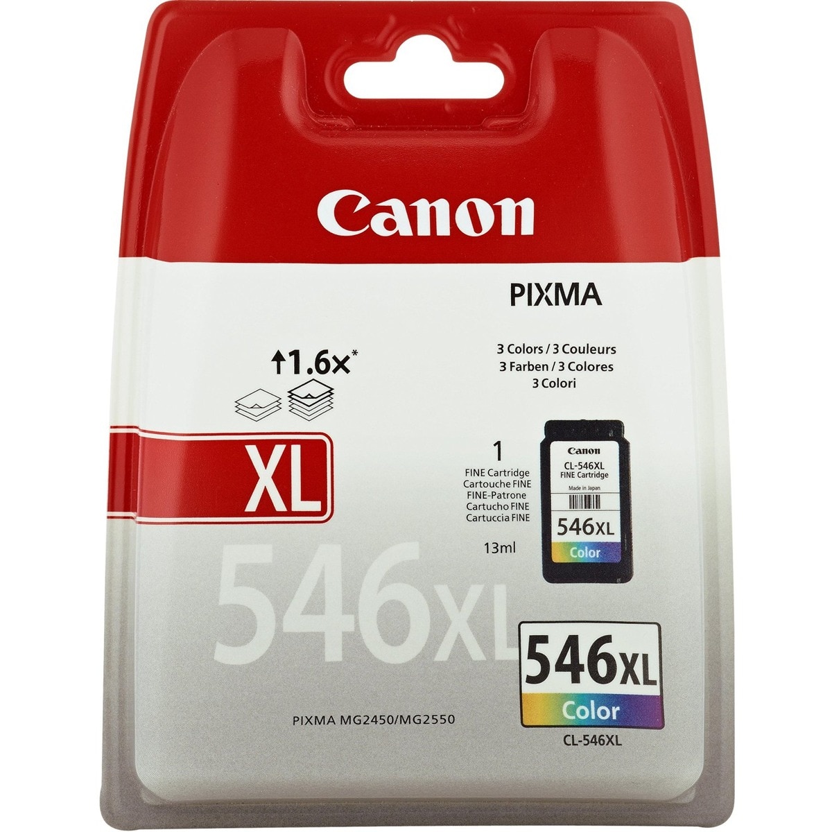 Tinteiro Canon CL-546 XL 1