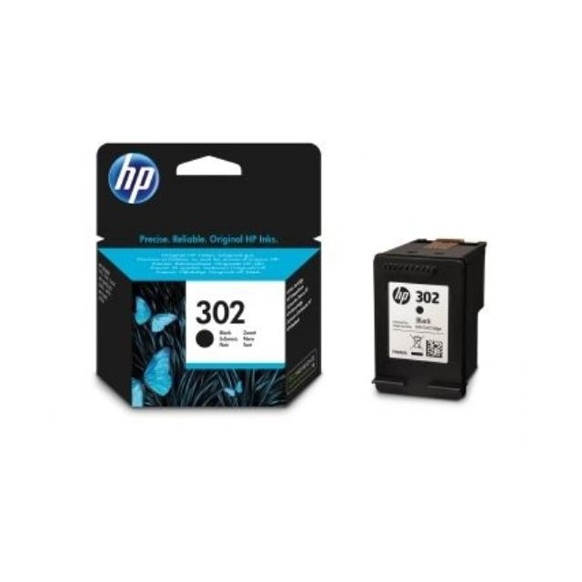 Imagem 0 de Tinteiro HP Original F6U66AE 302 Preto - aproximadamente 170 páginas, Instant Ink