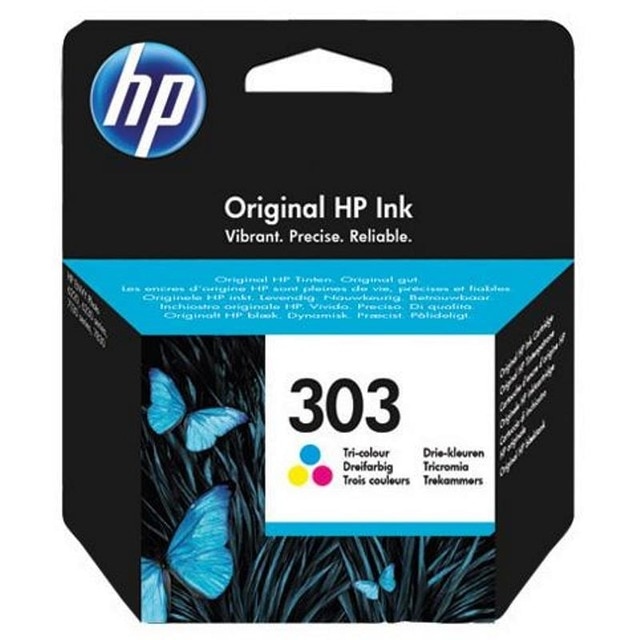 Imagem 0 de Tinteiro HP Original T6N01AE 303 Tricolor, Instant Ink