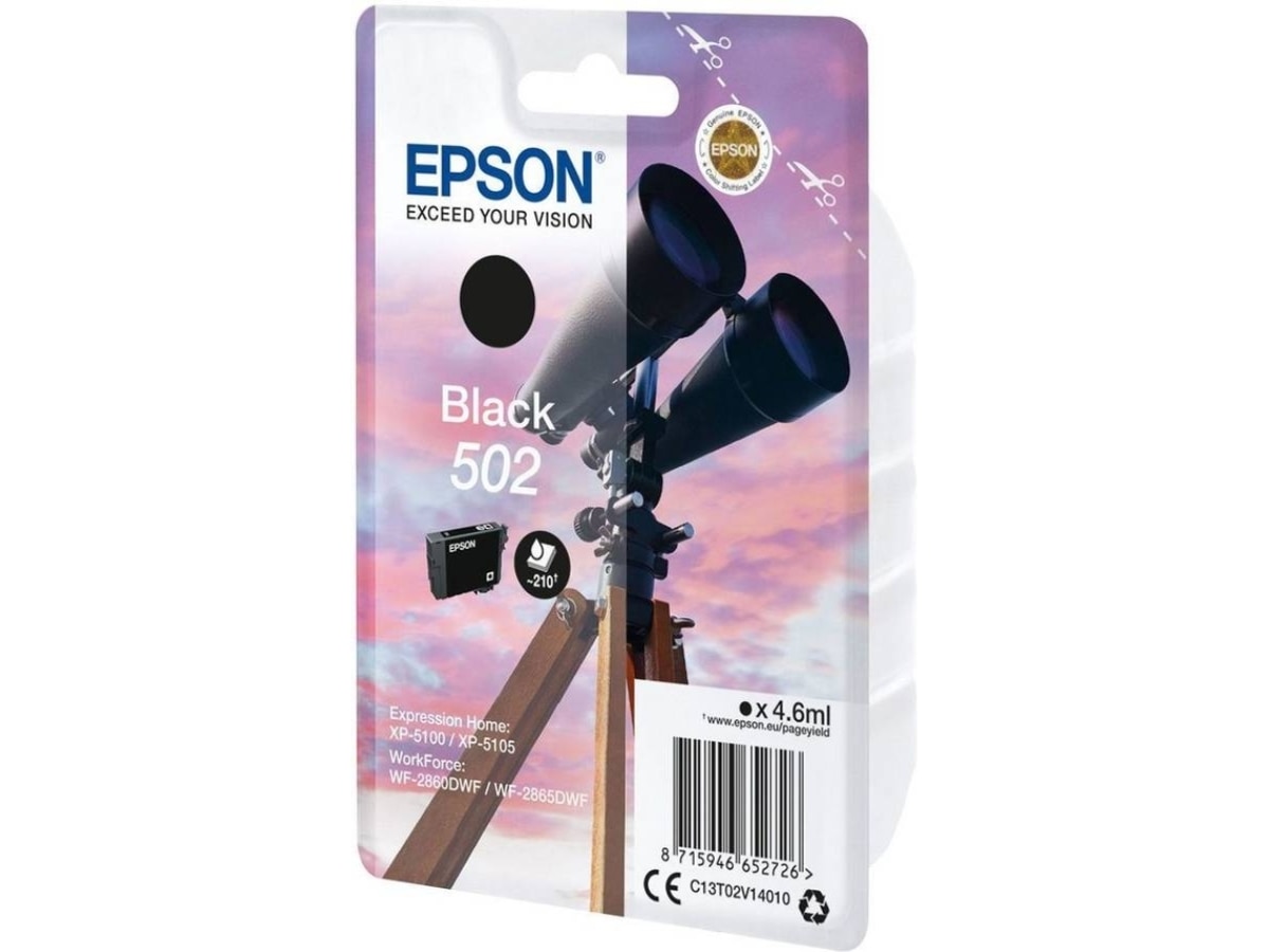 Tinteiro Epson 502 - Preto 1