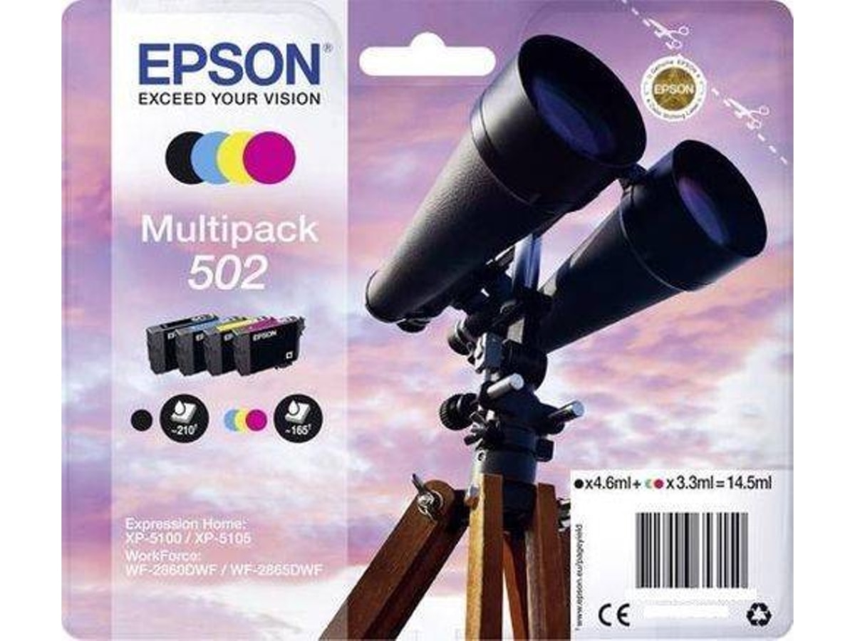 Imagem 0 de Pack 4 cores Epson 502