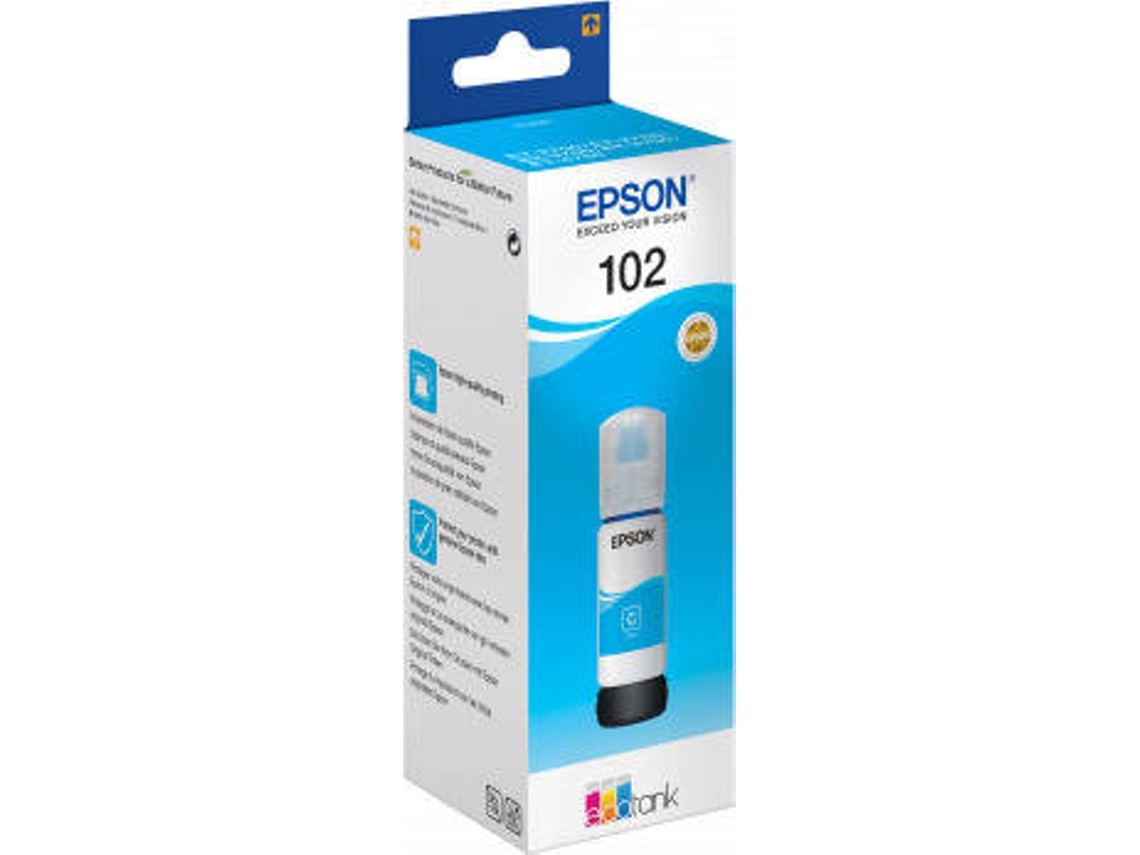 Tinteiro Epson 102 EcoTank - Cyan 2