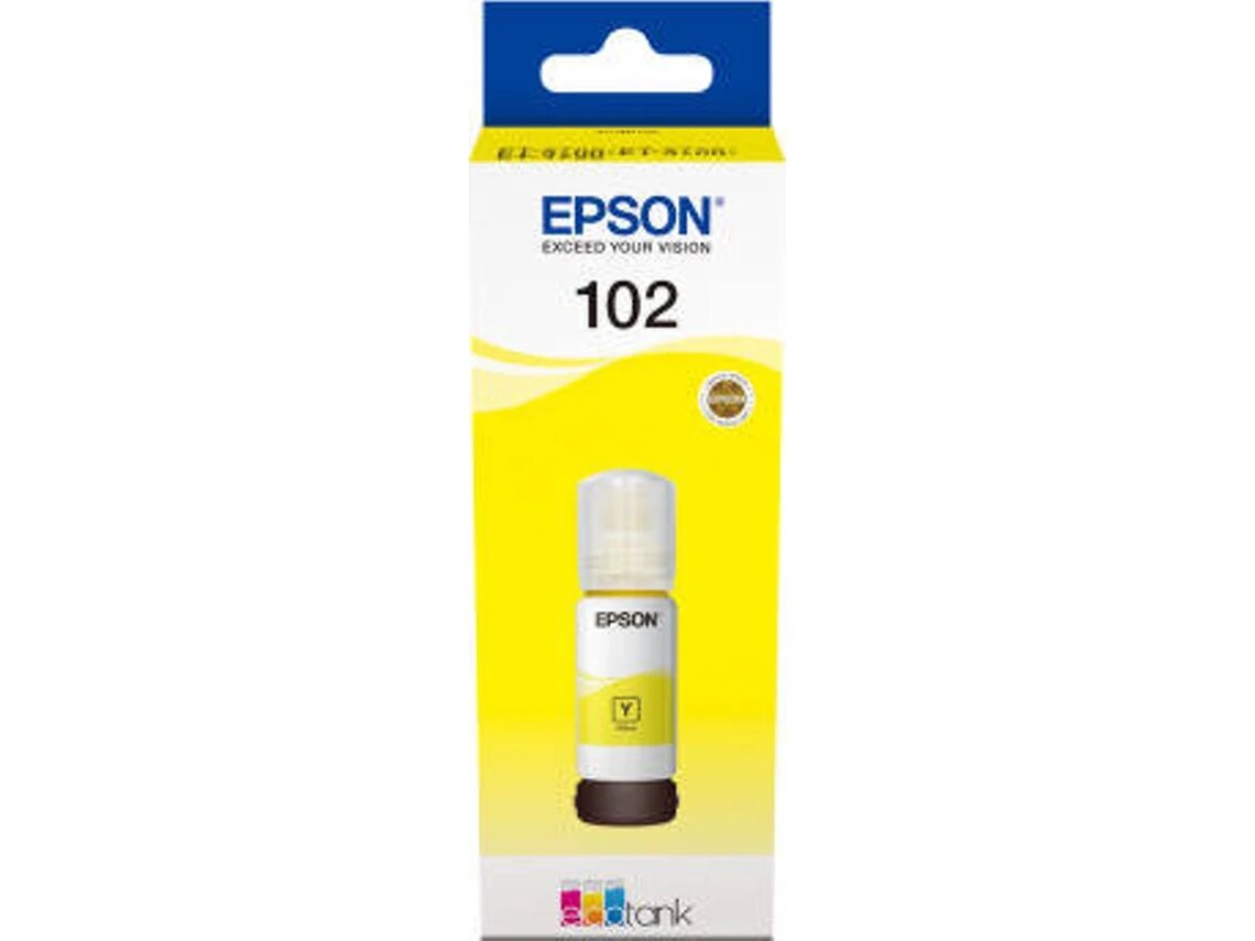 Tinteiro Epson 102 EcoTank - Amarelo 1