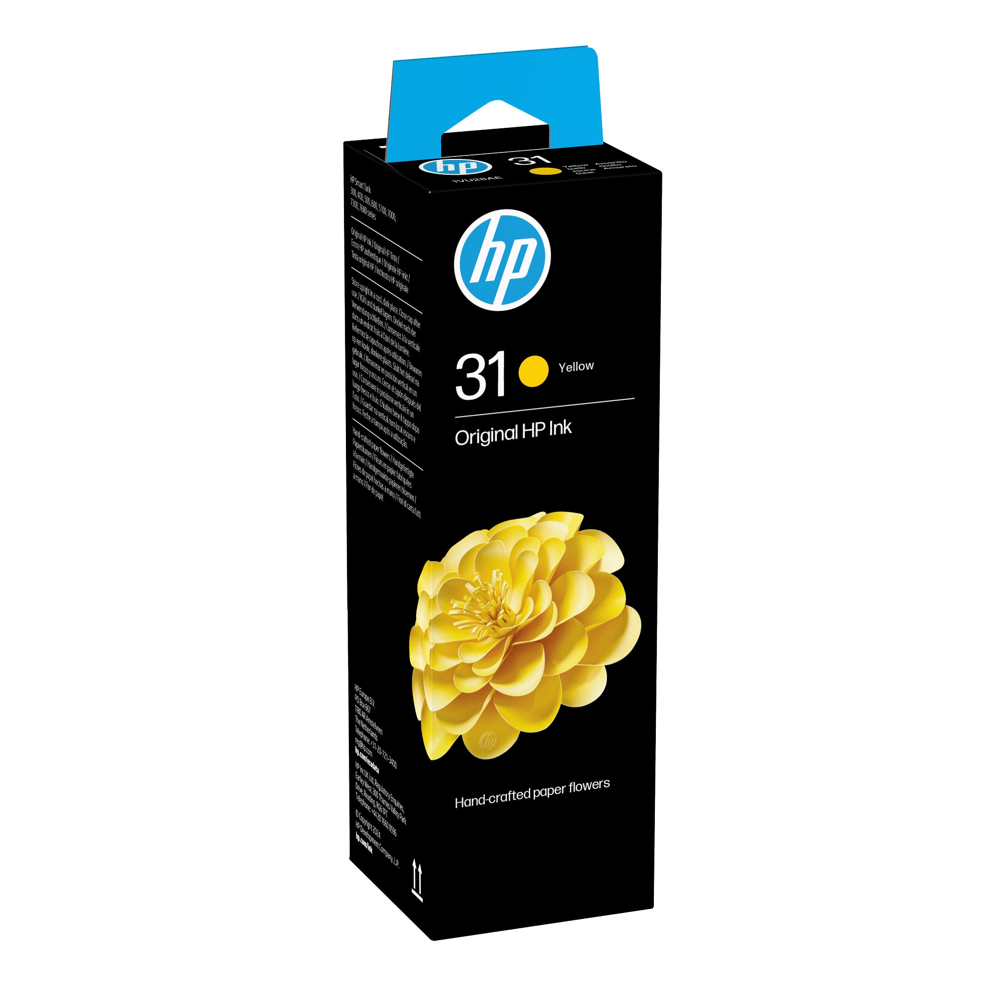 Tinteiro HP Original 1VU28AE 31 - Amarelo Amarelo-1