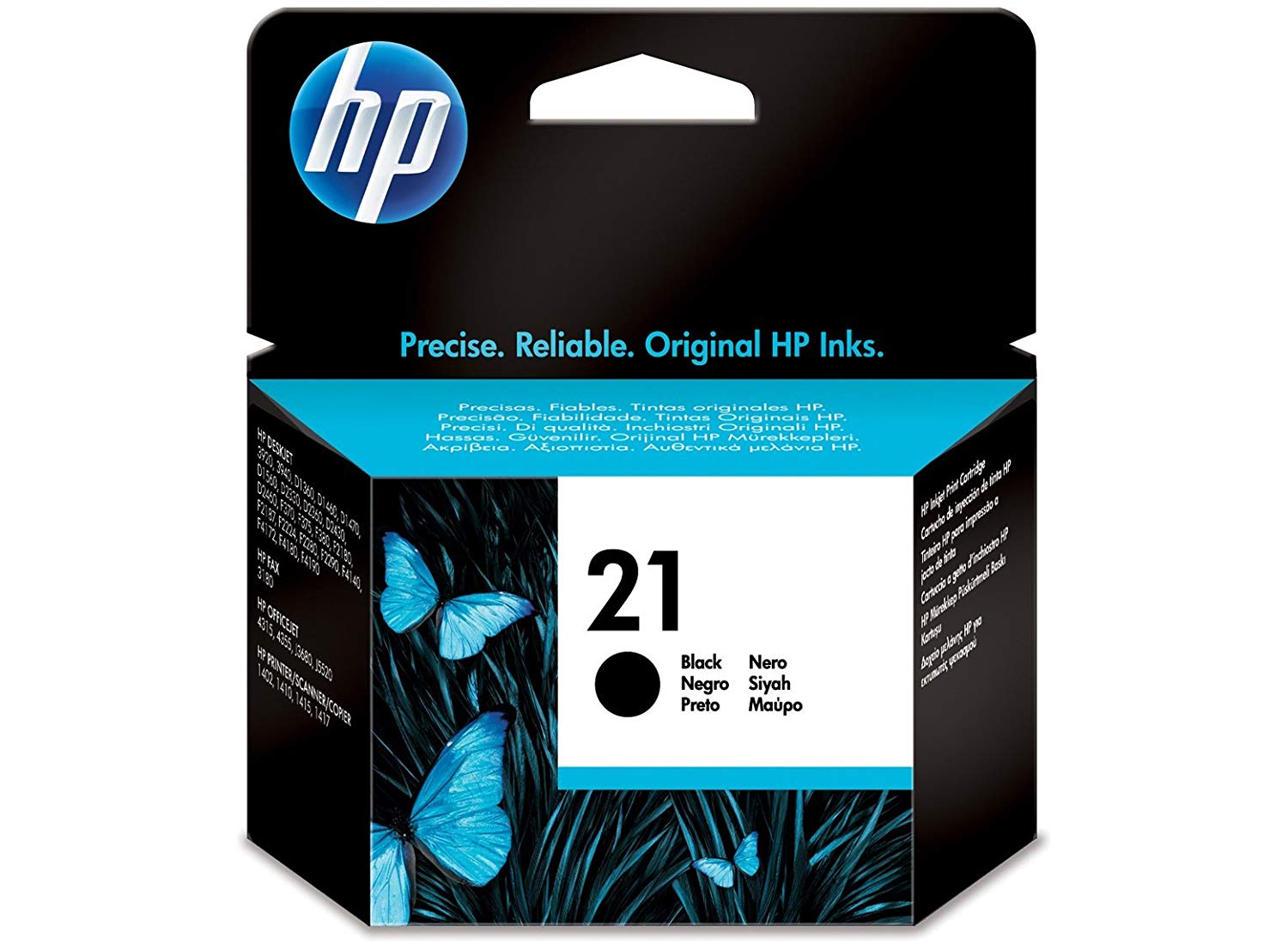 Tinteiro HP Original C9351AE 21 Preto 1