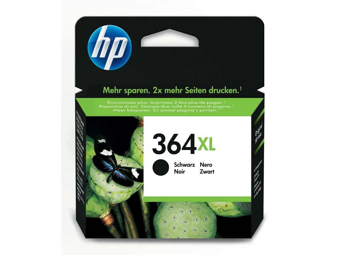 Tinteiro HP Original CN684EE 364 XL Preto, Alto rendimento 1