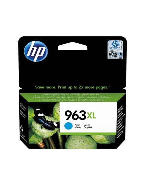 Tinteiro HP Original 3JA27AE 963 XL cian, Alto Rendimento, Instant Ink ciano-1