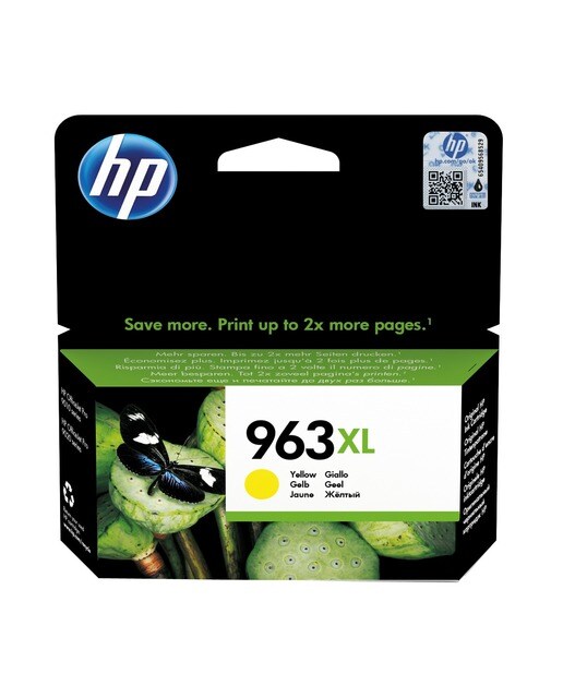 Tinteiro HP Original 3JA29AE 963 XL Amarelo, Alto Rendimento, Instant Ink Amarelo-1