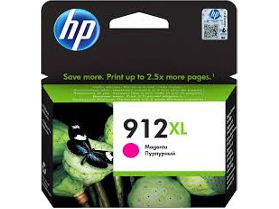 Tinteiro HP Original 3YL82AE 912 XL Magenta, Alto Rendimento, Instant Ink 1
